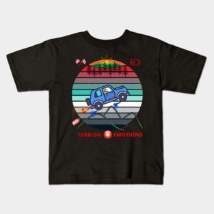 Turn on emotions 4x4 off road Kids T-Shirt